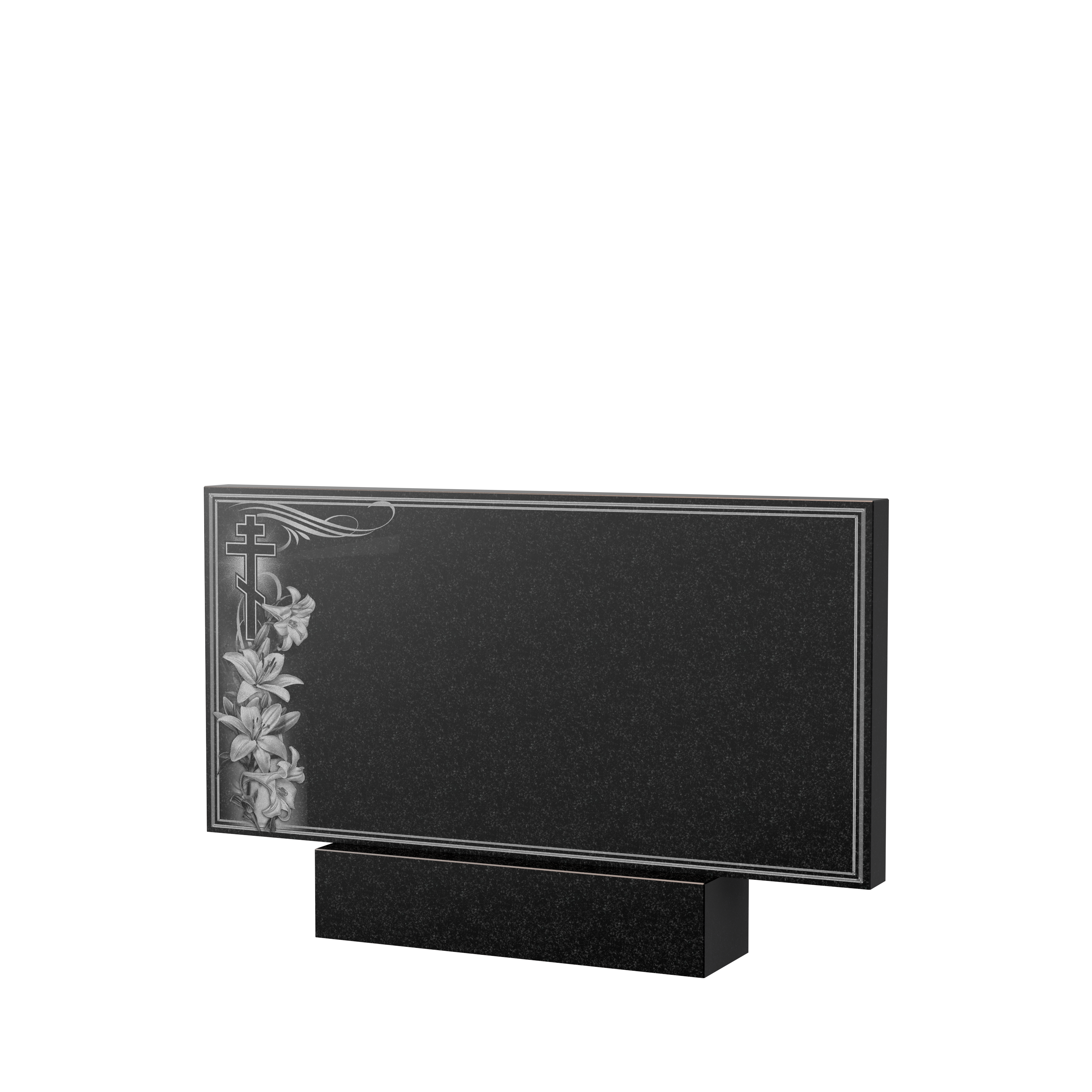 Художественное оформление памятника в Ижевске | Художественное оформление на гранитную стелу, рисунок ГХО-003