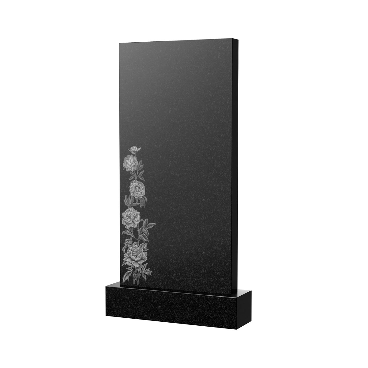 Художественное оформление памятника в Ижевске | Художественное оформление на гранитную стелу, рисунок ВХО-059