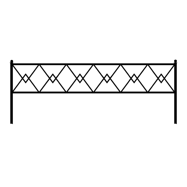 Кованые изделия в Ижевске | Кованая оградка ОГ.002