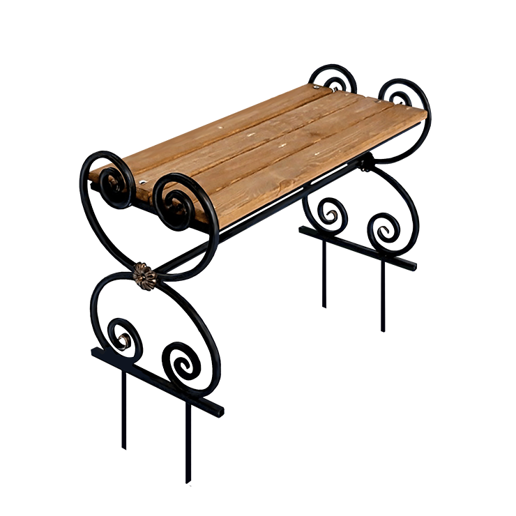 Кованые изделия в Ижевске | Кованая скамейка СТ.001