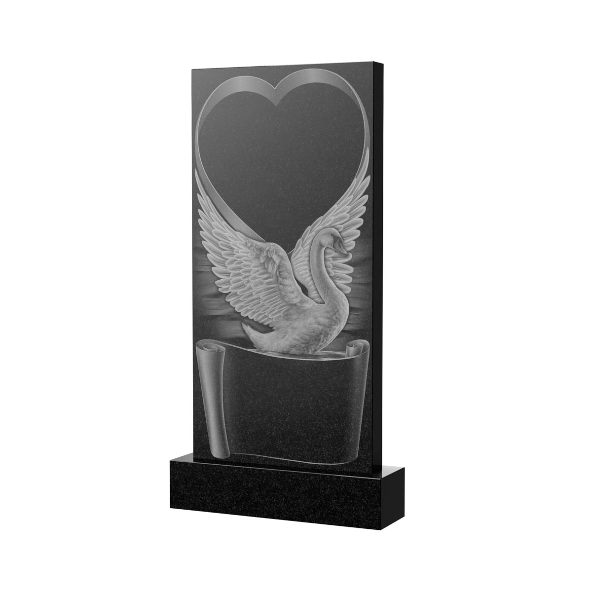 Художественное оформление памятника в Ижевске | Художественное оформление на гранитную стелу, рисунок ВХО-034