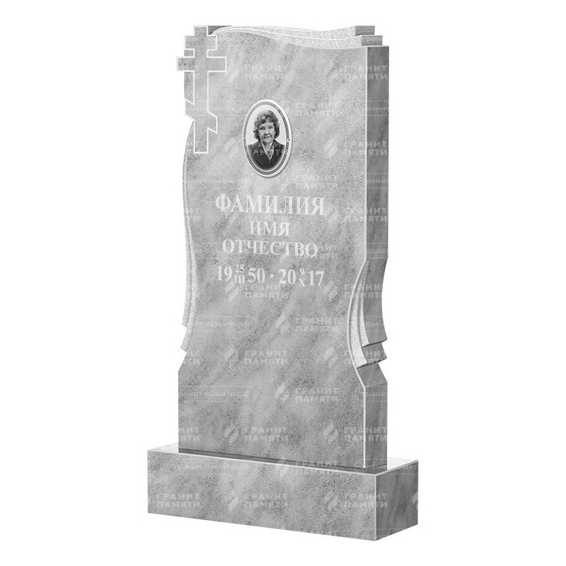 Памятники из мрамора в Ижевске | Мраморный памятник ФМ-185