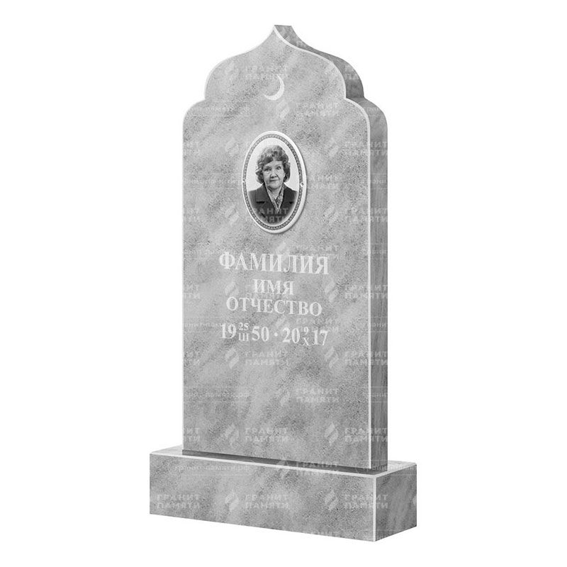 Бюджетные памятники в Ижевске | Мраморный памятник ФМ-037