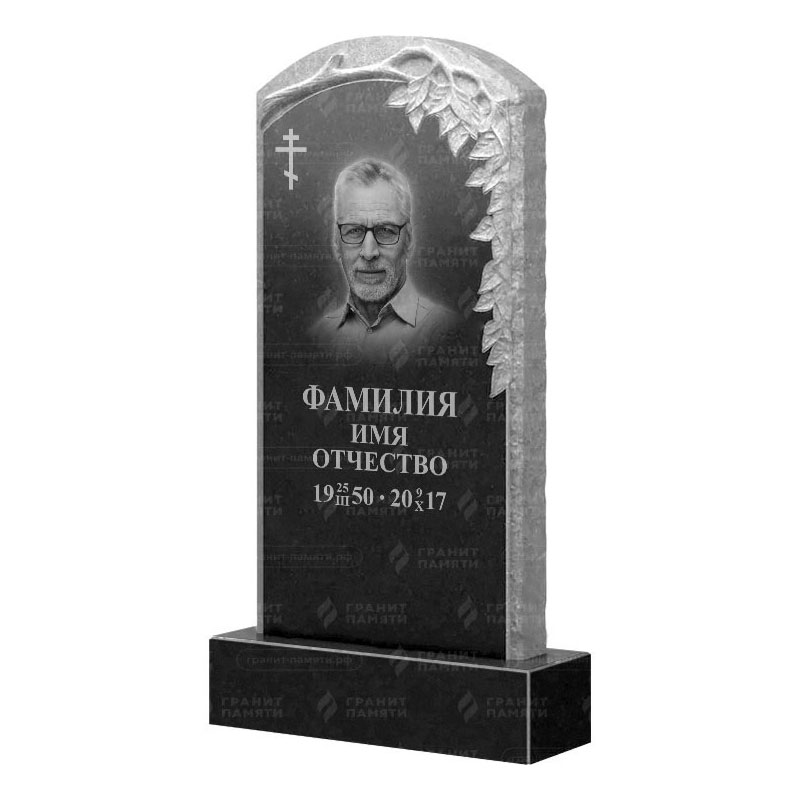 Памятники из гранита с деревом в Ижевске | Гранитный памятник ФГ-107