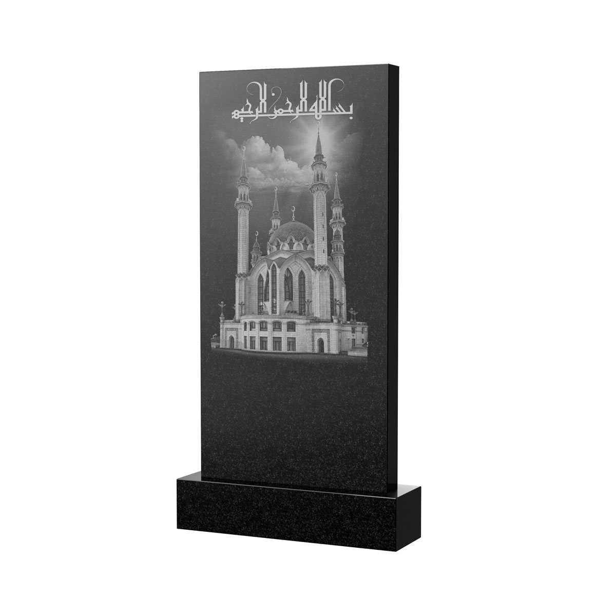 Художественное оформление памятника в Ижевске | Художественное оформление на гранитную стелу, рисунок ВХО-047