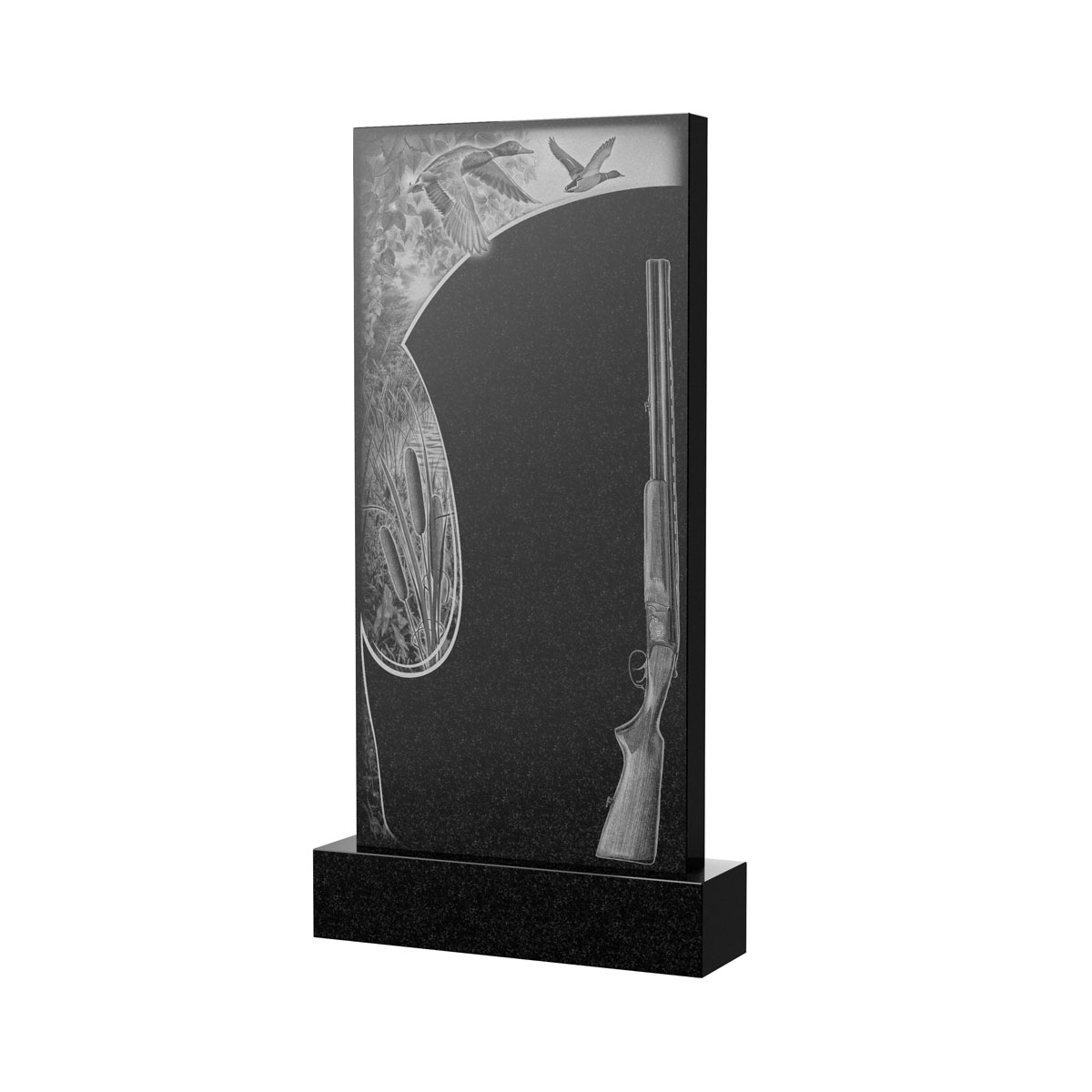 Художественное оформление памятника в Ижевске | Художественное оформление на гранитную стелу, рисунок ВХО-052