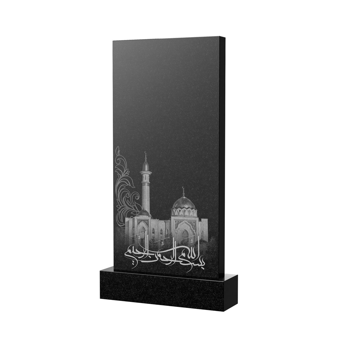 Художественное оформление памятника в Ижевске | Художественное оформление на гранитную стелу, рисунок ВХО-046