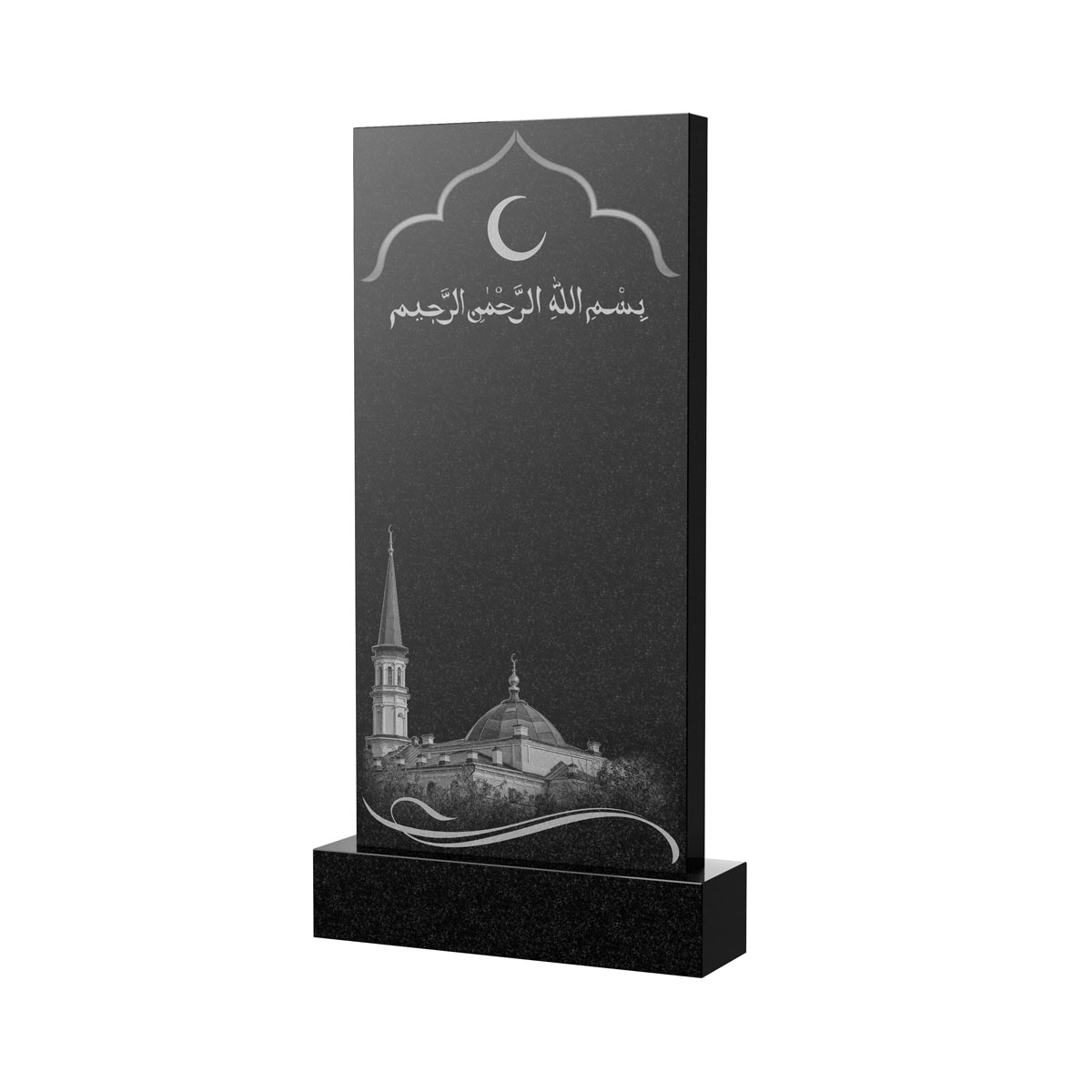 Художественное оформление памятника в Ижевске | Художественное оформление на гранитную стелу, рисунок ВХО-037