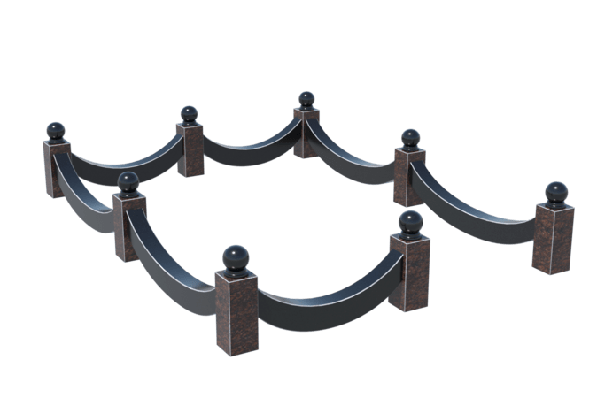 Цоколи на могилу в Ижевске | Цоколь на могилу №0026