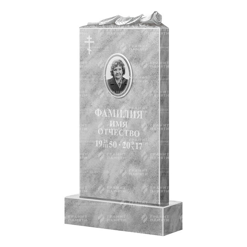Памятники из мрамора в Ижевске | Мраморный памятник ФМ-105