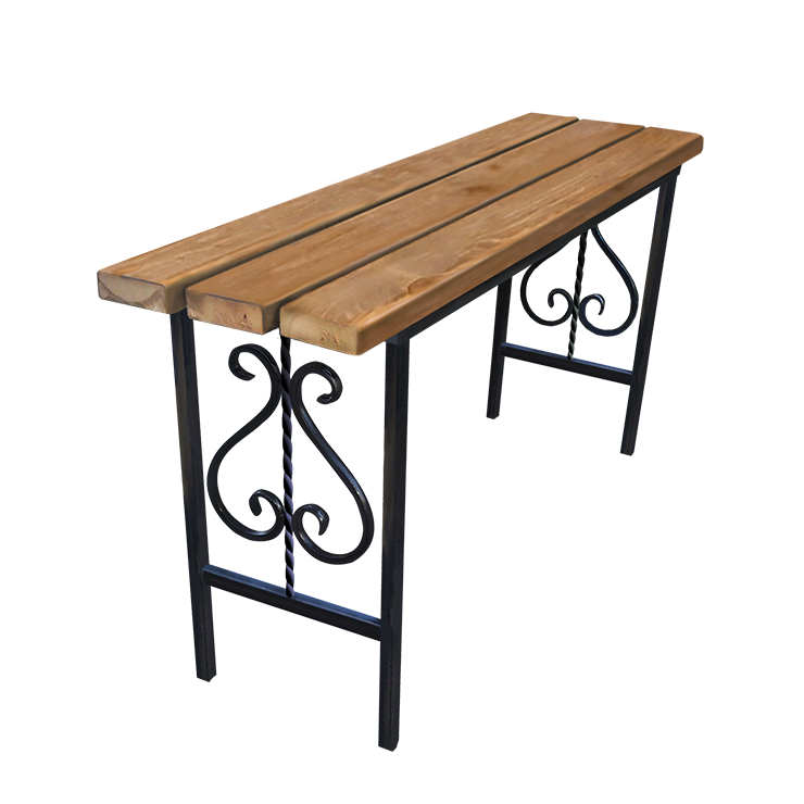 Кованые изделия в Ижевске | Кованая скамейка СТ.003