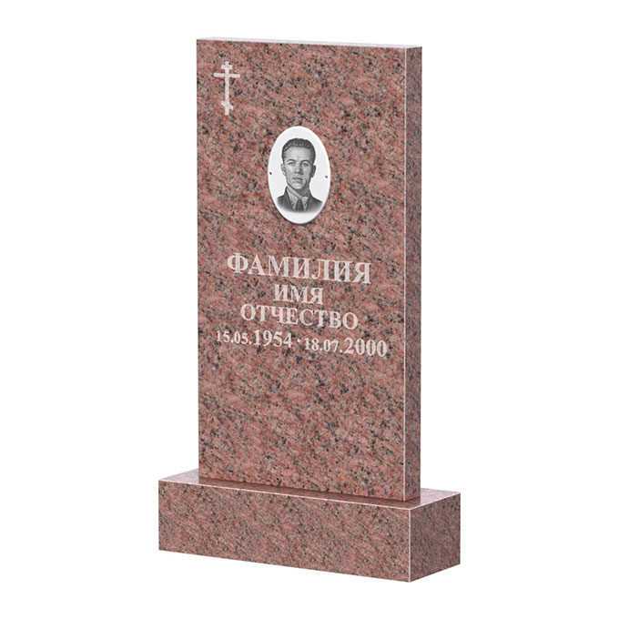 Памятники из цветного гранита в Ижевске | Памятник из гранита Винга прямой