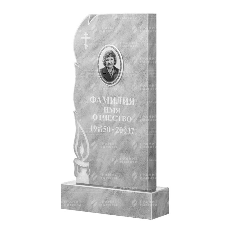 Памятники из мрамора в Ижевске | Мраморный памятник ФМ-106