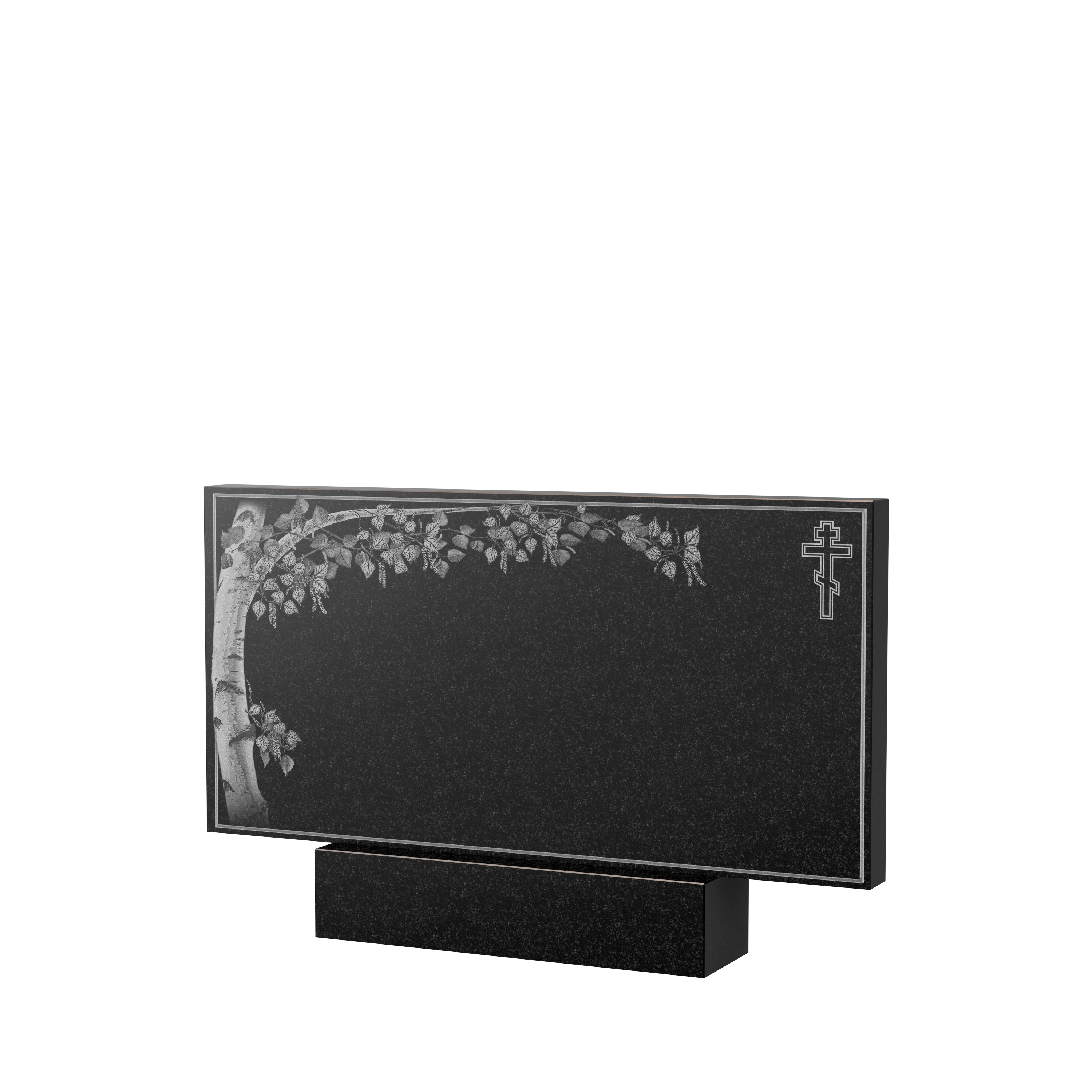 Художественное оформление памятника в Ижевске | Художественное оформление на гранитную стелу, рисунок ГХО-005