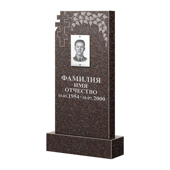 Гранитные памятники в Ижевске | Памятник из гранита Карел Brown ФГЦ-202