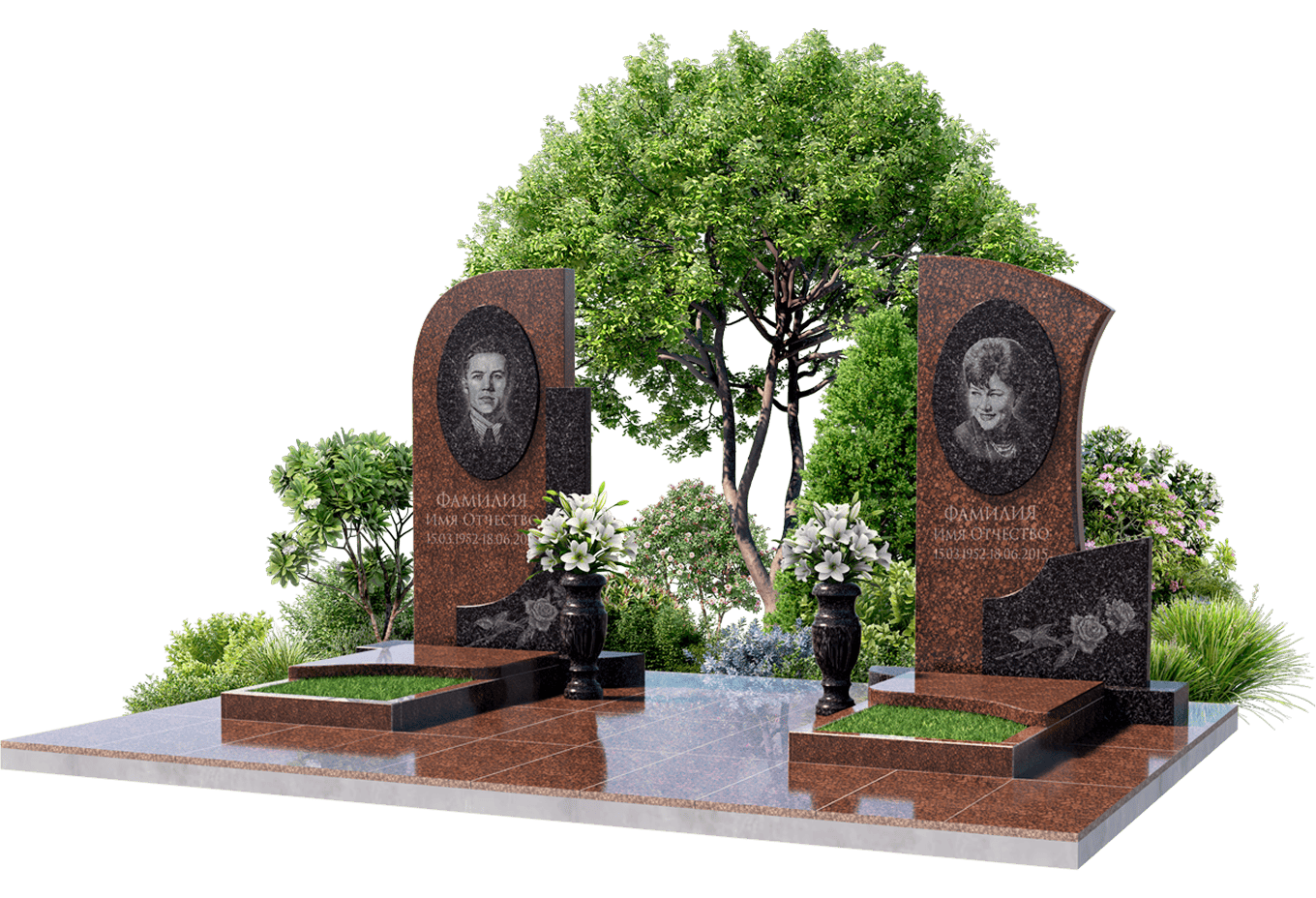 Уход и озеленение мест захоронений в Ижевске