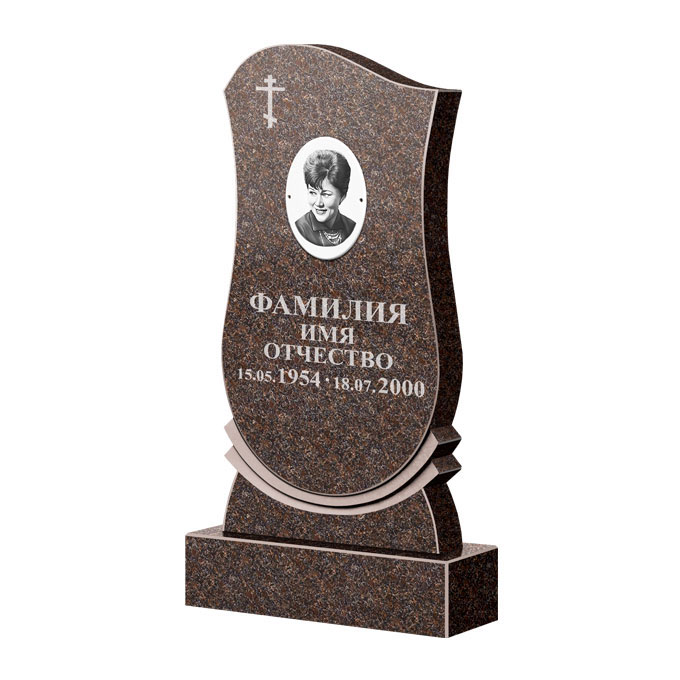 Гранитные памятники в Ижевске | Памятник из гранита Карел Brown ФГЦ-056