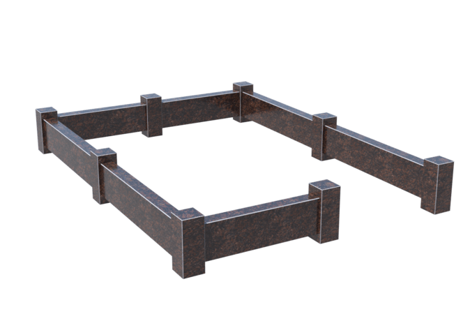 Цоколи на могилу в Ижевске | Цоколь на могилу №0034