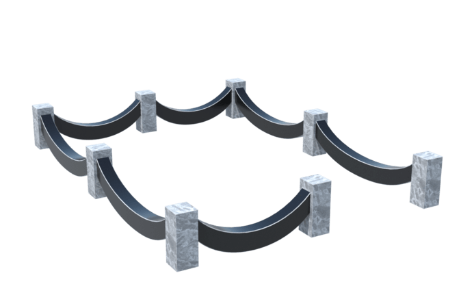 Цоколи на могилу в Ижевске | Цоколь на могилу №0023