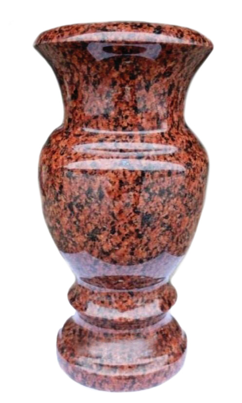 Вазы из камня в Ижевске | Ваза гранитная «Цветная»