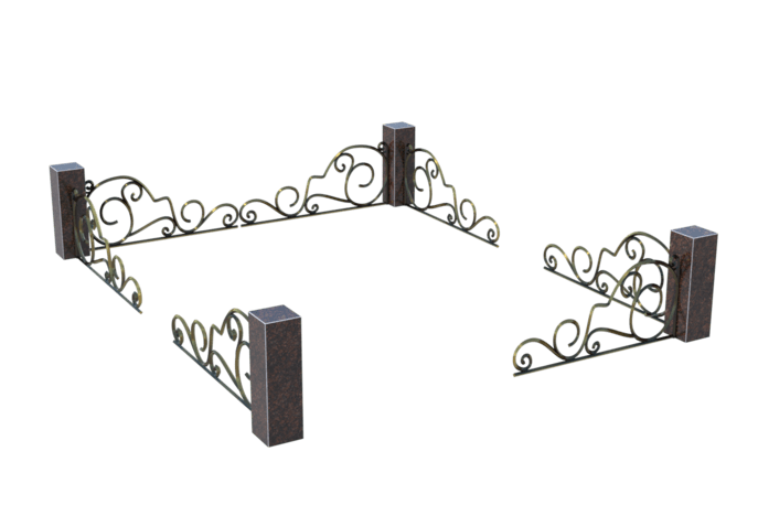 Цоколи на могилу в Ижевске | Цоколь на могилу №0050