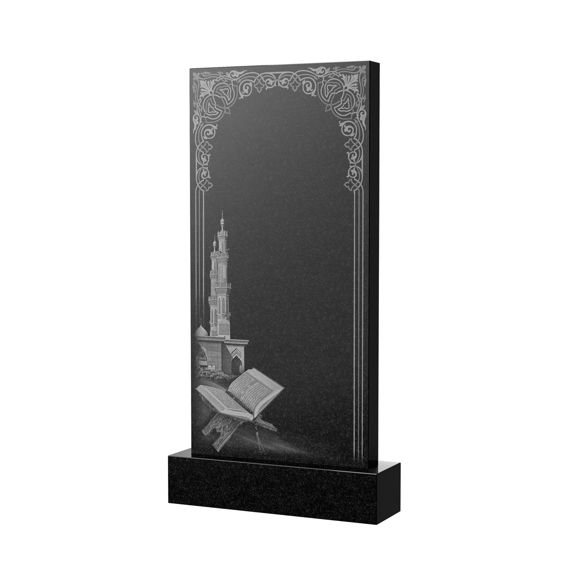 Художественное оформление памятника в Ижевске | Художественное оформление на гранитную стелу, рисунок ВХО-039