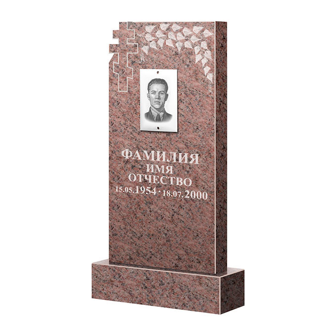 Гранитные памятники в Ижевске | Памятник из гранита Розалия Pink ФГЦ-202