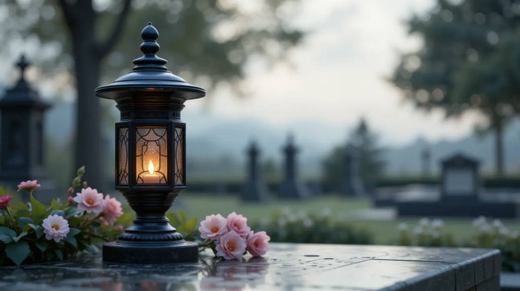 Вечный свет памяти: как гранитные лампады сохраняют уважение и любовь к ушедшим