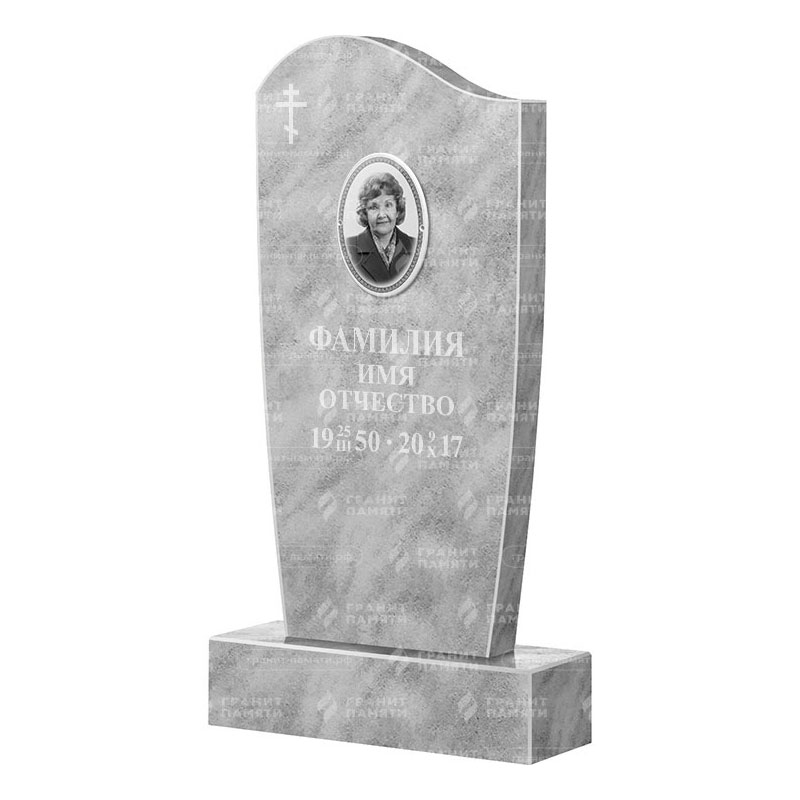 Бюджетные памятники в Ижевске | Мраморный памятник ФМ-031